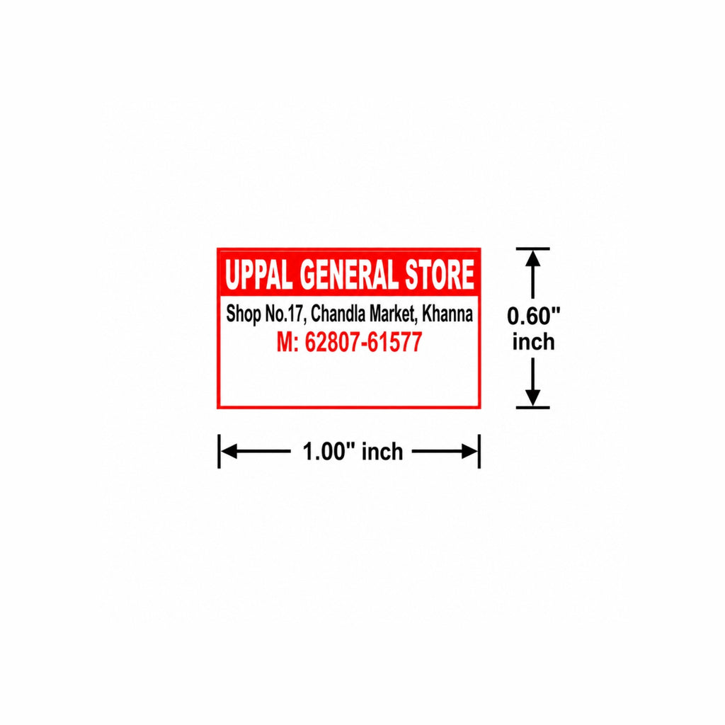 CUSTOM STICKER GE 09 | 100 SHEETS