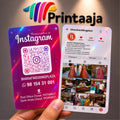 INSTA HOLOGRAPHIC VIISITING CARD