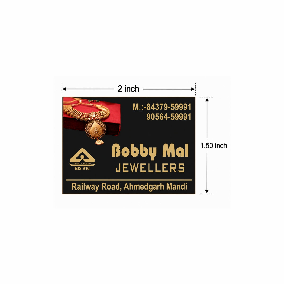 CUSTOM STICKER JE 18 | 100 SHEETS
