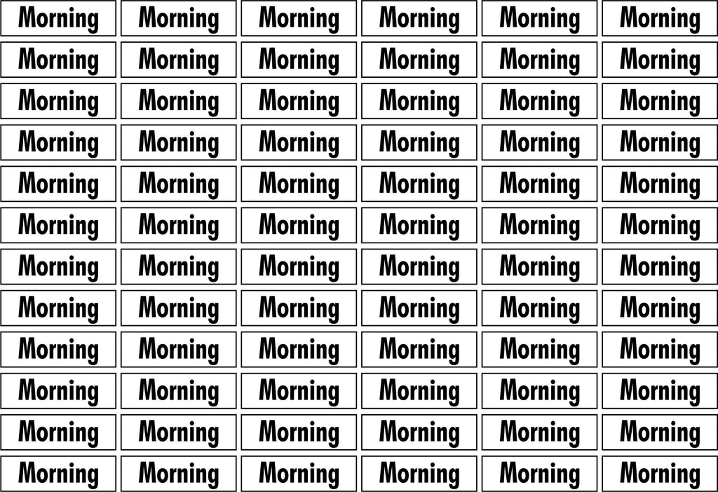 CUSTOM STICKER MD 0010 | 100 SHEETS