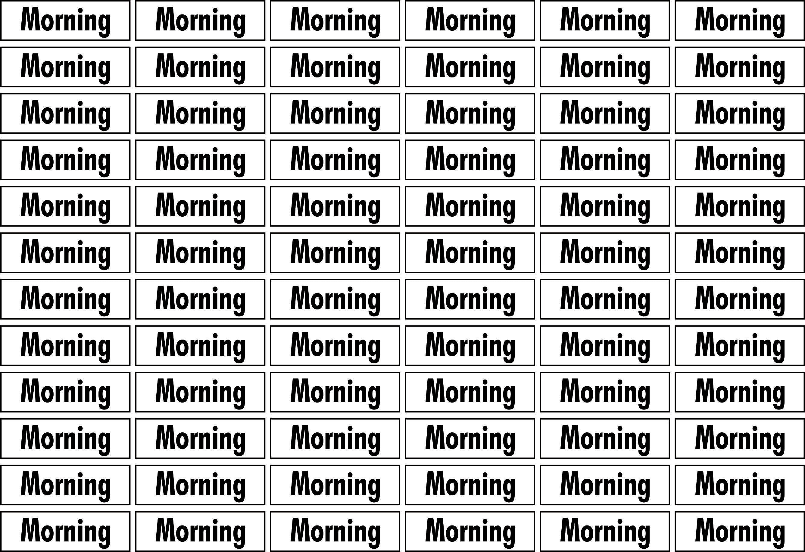 CUSTOM STICKER MD 0010 | 100 SHEETS
