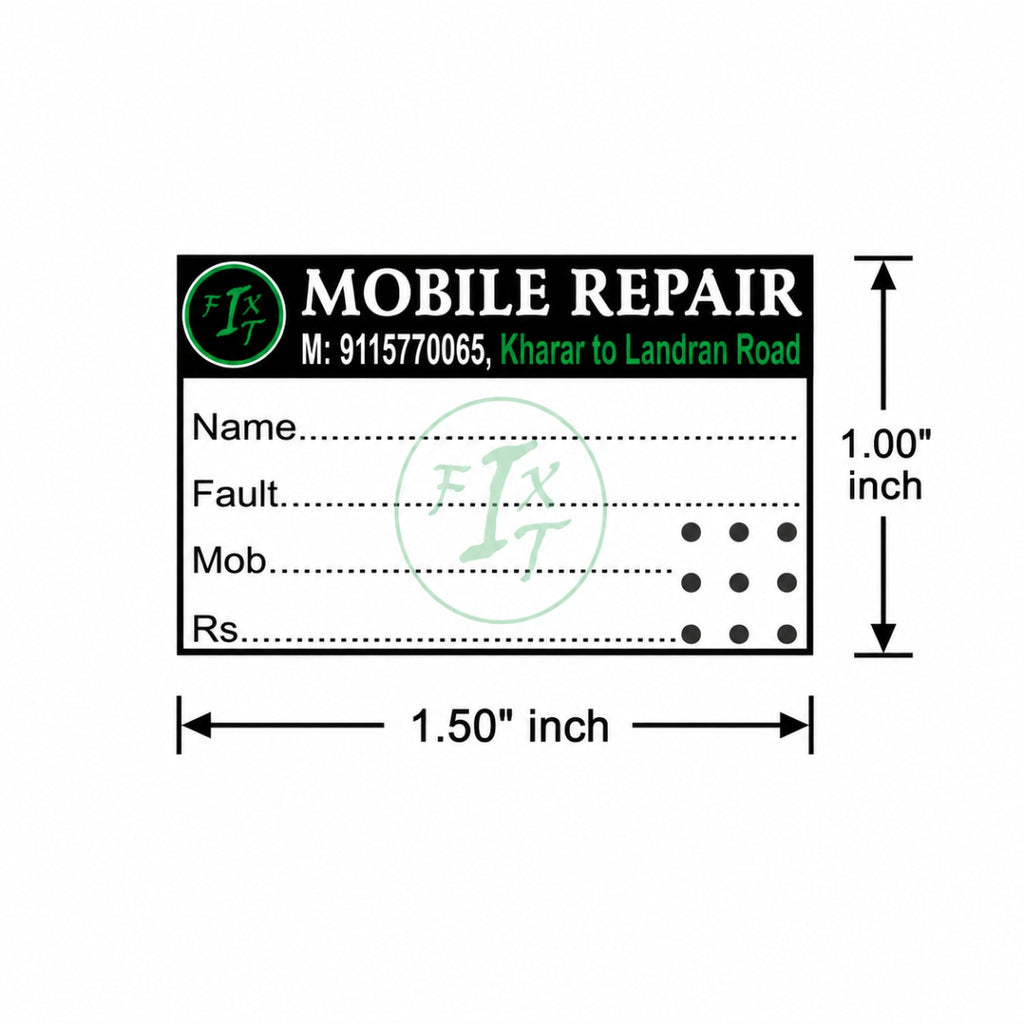 CUSTOM STICKER MO 24| 100 SHEETS
