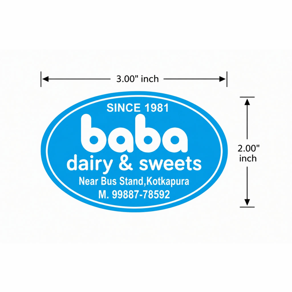 CUSTOM STICKER SW 26 | 100 SHEETS