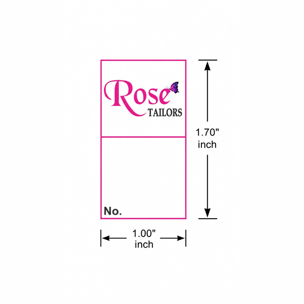 CUSTOM STICKER TA 26| 100 SHEETS