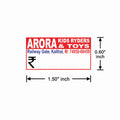 CUSTOM STICKER TO 02| 100 SHEETS