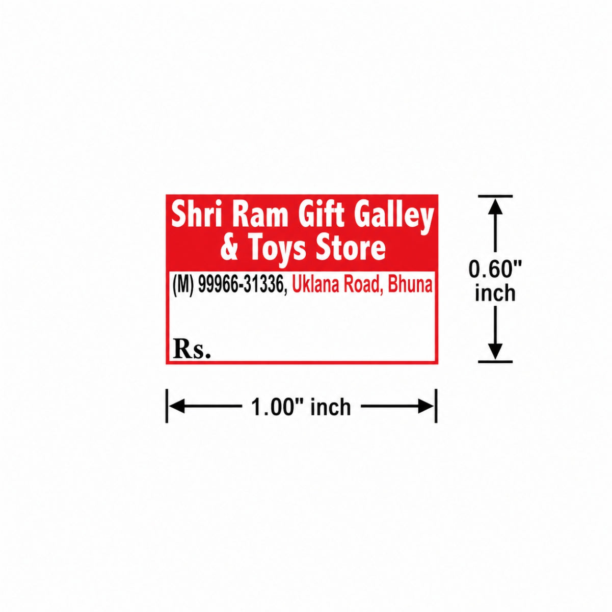 CUSTOM STICKER TO 03| 100 SHEETS
