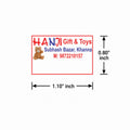 CUSTOM STICKER TO 04| 100 SHEETS