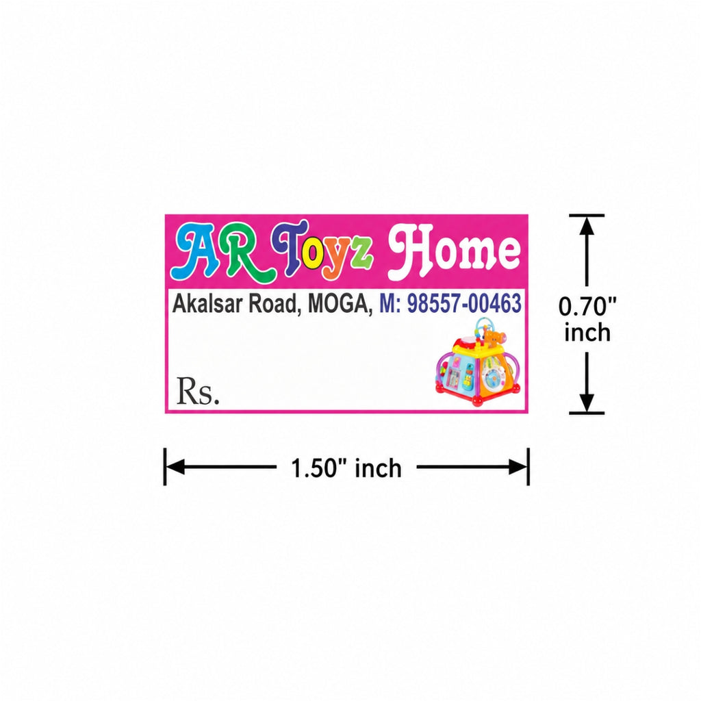 CUSTOM STICKER TO 05| 100 SHEETS
