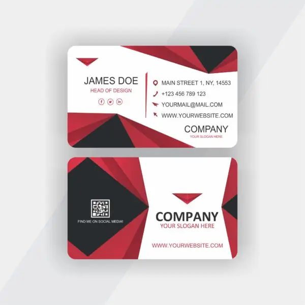 Rounded Corner Business Card Gloss Coated - Image 31
