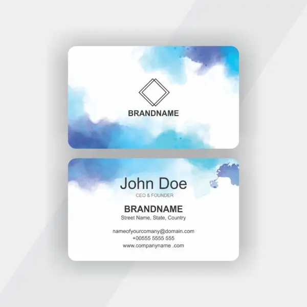 Rounded Corner Business Card Gloss Coated - Image 29