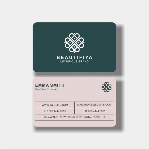 Rounded Corner Business Card Gloss Coated - Image 27
