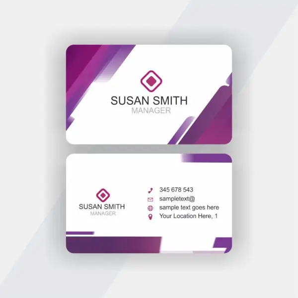 Rounded Corner Business Card Gloss Coated - Image 24