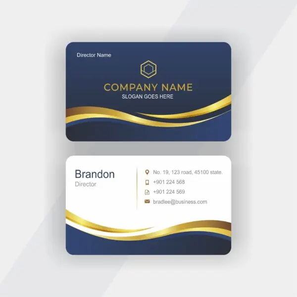 Rounded Corner Business Card Gloss Coated - Image 40
