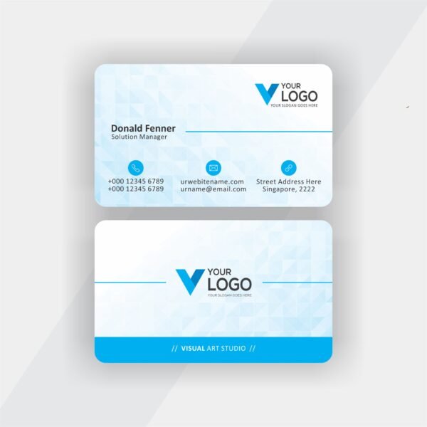 Rounded Corner Business Card Gloss Coated - Image 16