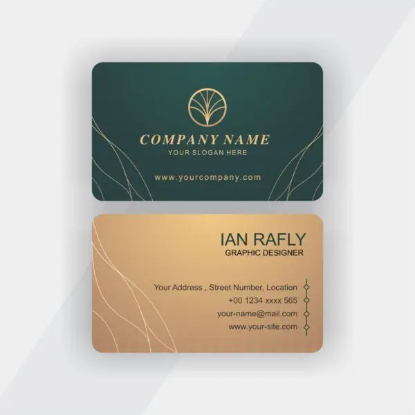 Rounded Corner Business Card Gloss Coated - Image 38