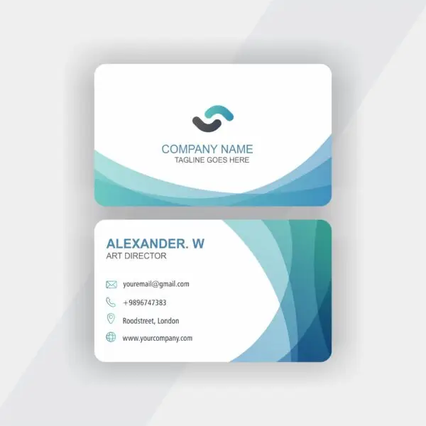 Rounded Corner Business Card Gloss Coated - Image 33