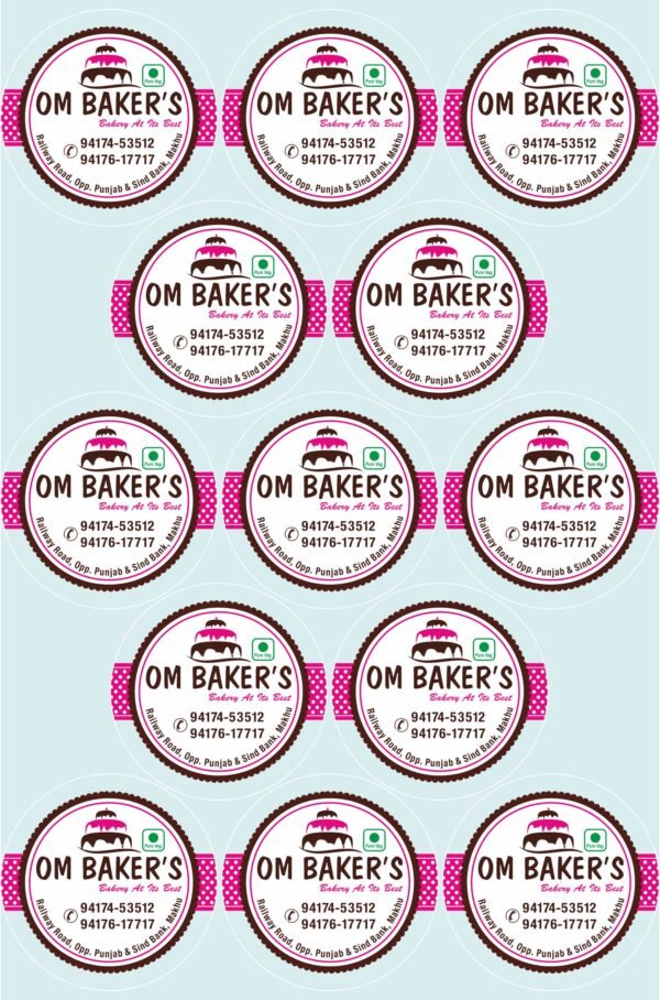 Bakery Sticker BA-2 - Image 3
