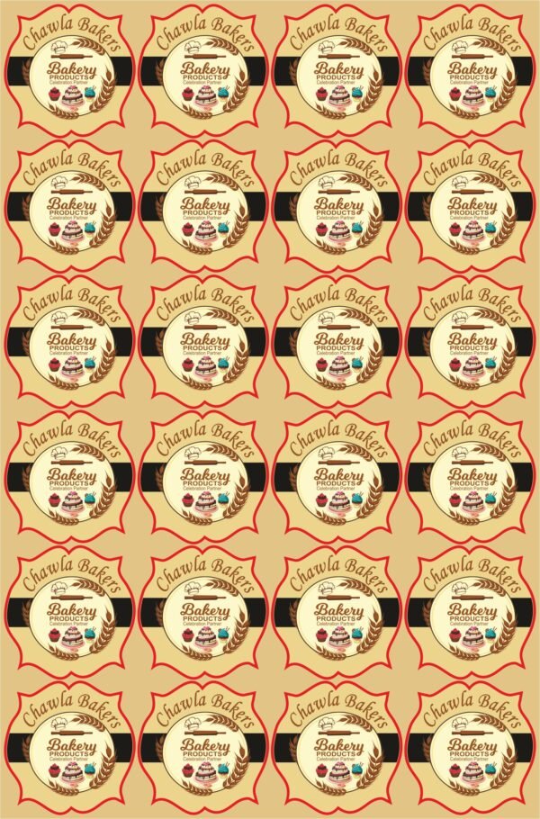 Bakery Sticker BA-8 - Image 3