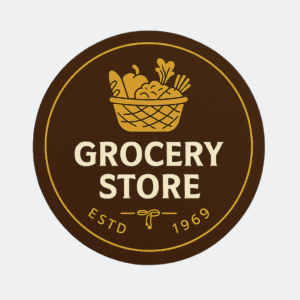 Grocery Store Sticker
