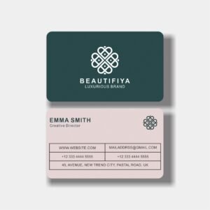 Rounded Corner Business Card  D-015