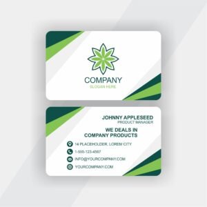 Rounded Corner Business Card  D-27