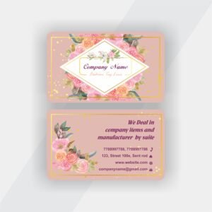 Rounded Corner Business Card  D-28