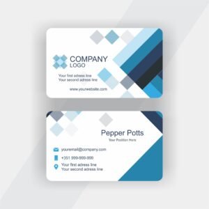 Rounded Corner Business Card  D-003