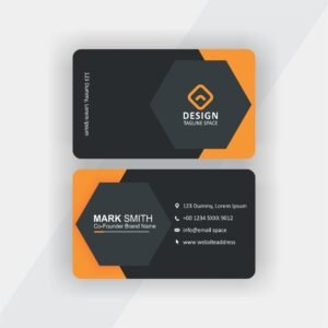 Rounded Corner Business Card  D-006